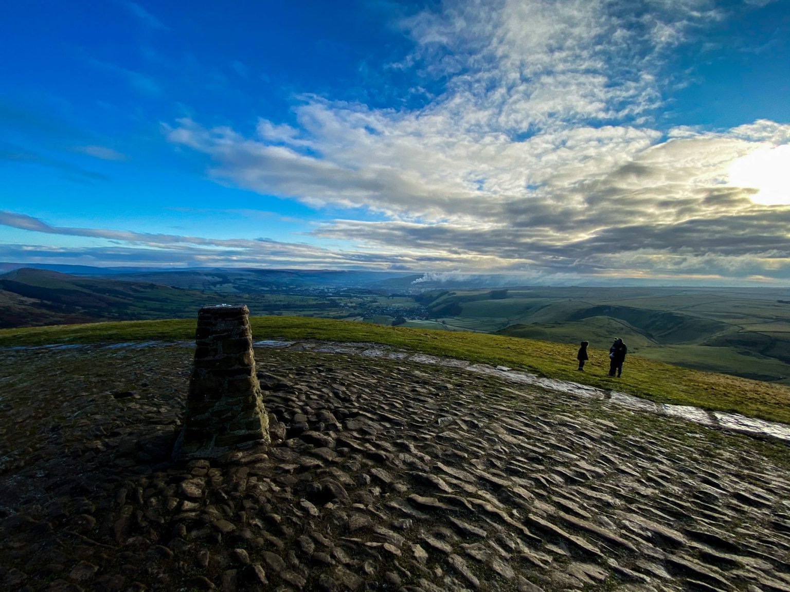 Mam Tor Summit, Derbyshire, Peak District