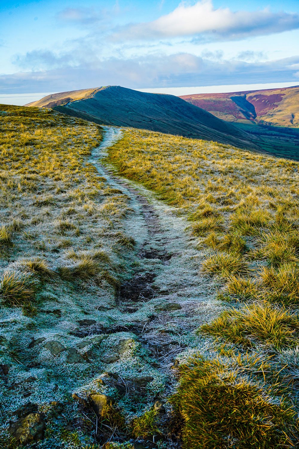 Mam Tor Ridge, Derbyshire, Peak District