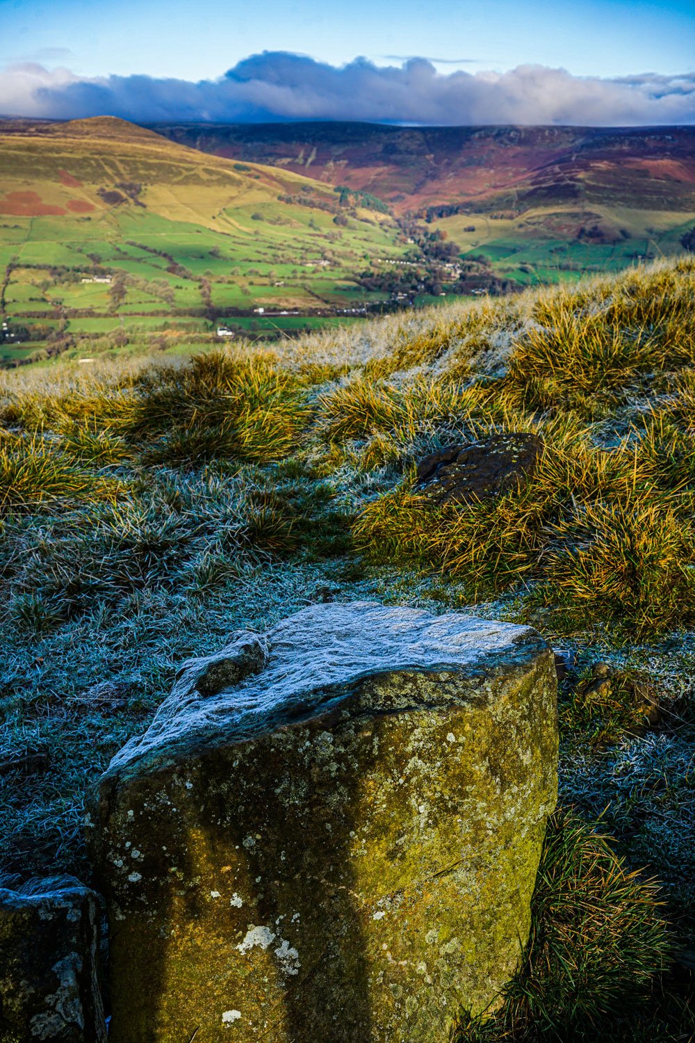 Looking North, Mam Tor Ridge, Derbyshire, Peak District
