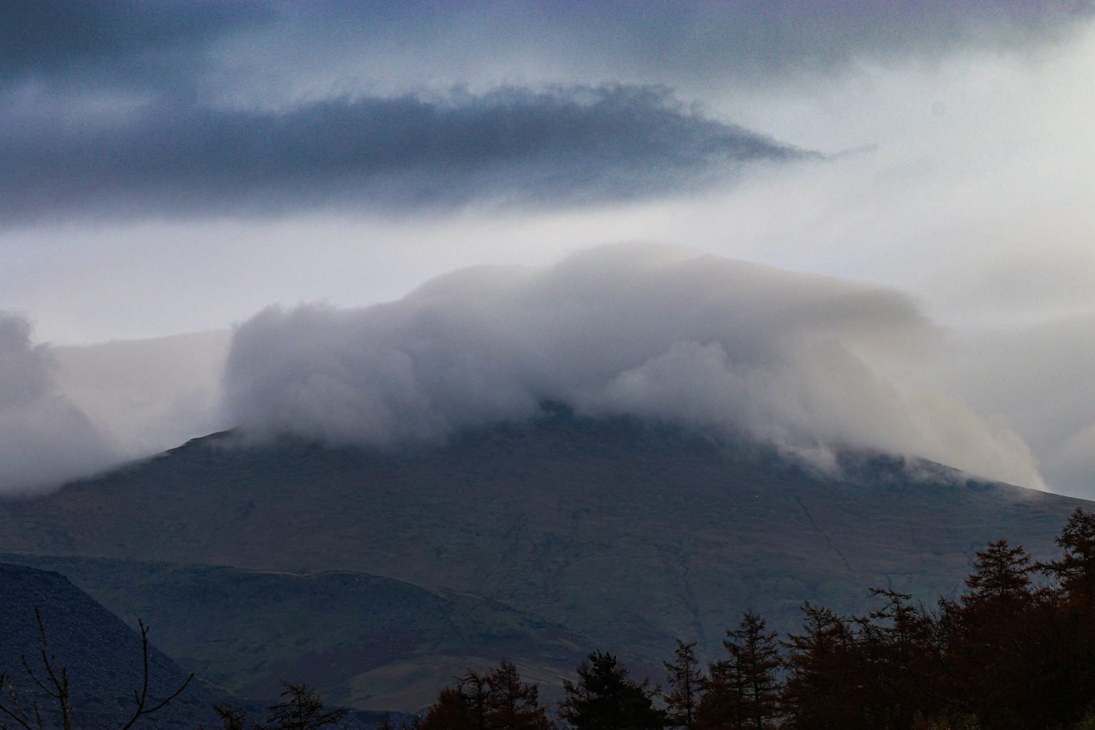 Angry Sky, Mount Snowden, Llanberis, North Wales